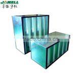 JOWELL&Glassfiber Filter Medium V-Bank Air Filte for Cleanroom thumbnail-2