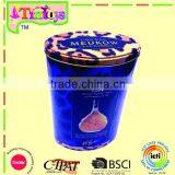 Wine Bottle Whiskey Cognac Promotion Oval Tin Box