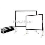 Top Quality Fast Folding Screen 200 Inches 4:3 Front Rear Projetion Screen