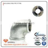 Galvanized Malleable Iron Pipes Fittings 90 Degree Elbow thumbnail-4
