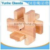 Wholesale Kids Wooden IQ Intelligent Puzzle Handheld Brain Game thumbnail-4