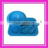 4pcs Kids Dinner Set Plastic thumbnail-1