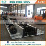 Hot-selling Inexpensive 20ft 40ft Container Semi-trailer 40 Feet Flatbed Truck Trailer Made in China thumbnail-4