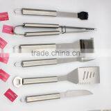 0400014 Hot Sale Stainless Steel BBQ Cutlery Set,BBQ Tool Set thumbnail-1