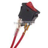 2 Wires Square Shape Lock Switch & Mini Motorcycle Parts Push Button Switch Motorbike Switch thumbnail-3