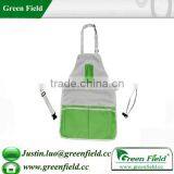 Green Field Gardening Pocket Apron With Pockets thumbnail-1