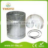 Hydroponics Odor Removal Ventilative Fan With Filter thumbnail-2