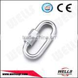 Factory CE Forged High Strength 8mm Galvanized Alloy Steel Quick Link thumbnail-1