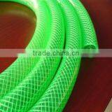 Green Braided Flexible PVC Hose Pipe for Water Air Oil Gases Reinforced thumbnail-2