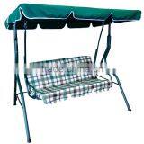 264003 Cheap Outdoor Garden Patio Steel Fabric 3 Seater Swings Chairs thumbnail-4