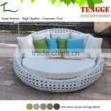 YH-8167 Rattan Wicker Sun Bed Outdoor Garden Round Bed thumbnail-2