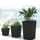 3-Piece Woven Planter Garden Furniture Flowerpot thumbnail-2