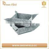 Wholesale Good Quality Square Large Capacity Table Desk Felt Notebook Magazine Storage Bag thumbnail-4