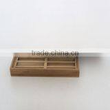 Customize Square Paulownia Tea Package Box, Crafts Torage Boxes thumbnail-5