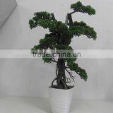 SJ041117 Ornamental Plastic Plants/topiary Frame Trees/decorative Bonsai Plants thumbnail-1