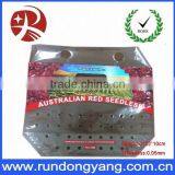 Stand up Pouch Zipper Fruit Packing Bag With Air Holes and Handle thumbnail-1