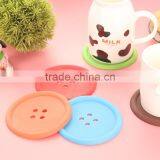 Colorful Fastener -shaped Silicone Cup Mat/household Product thumbnail-2