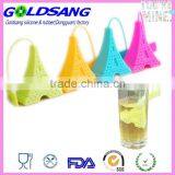 Mini the Eiffel Tower Tea Infusers/silicone Teaspoon Infuser thumbnail-1