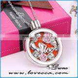 Fancy Perfume Locket Necklace Wholesale Aromatherapy Diffuser Necklace thumbnail-1