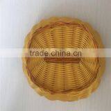 Beautiful Oval PP Plastic Rattan Basket for Fruit thumbnail-6