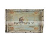 Antique cheap wooden serving tray