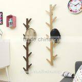 New Design Solid Beech Wood Wall Amounted Coat Rack Tree Shape thumbnail-2