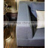 2016 Latest New L Shaped Sofa Designs Linen Fabric Sofa thumbnail-4