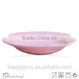 Broadside Simple Stylish Pure Color Pink Dinner Set thumbnail-4