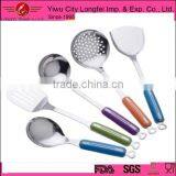 Stainless Steel Shovel Spoon With Platic Handle thumbnail-2