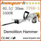 Powrer Tool Forpark 66-1 30mm Electric Demolition Hammer thumbnail-1