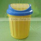 Round Shape PP Small Plastic Dustbin With Lid thumbnail-1