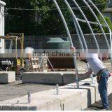 Domed Instant Storage Shelter , Warehouse Tent , Fabric Shelter Built on Knee Wall , Car Garage Tent thumbnail-4