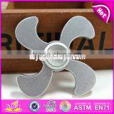 Metal Aluminum Spinner Fidget Toy Hand Spinner for Adults Kids W01A289-S thumbnail-2