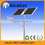 Hexagonal Galvanized Solar Street Light Pole thumbnail-1