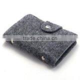 Credit Bank ID Card Purse Pouch Wallet Holder Case Pocket 24 Slots Felt thumbnail-1