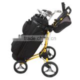 Golf pull cart golf trolley with seat