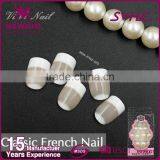 French Acrylic Artificial False Nail Tips Color Fake Nail Art Tips thumbnail-3