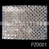 PZ0001high Quality Bling Glass Iron on Rhinestone Sheet thumbnail-1