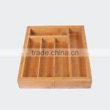 Kitchen Bamboo Drawer Storage Box thumbnail-2