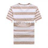 Custom Wholesale Cheap Own Design Cotton V-neck t Shirt thumbnail-2