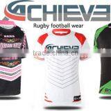 Customized Unique Adult 100% Polyester Breathable Sublimation Printed Rugby Jersey thumbnail-1