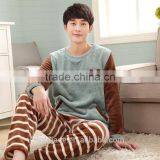 Wholesale 100% Cotton Sleep Wear Fitness Couple Lovers Sleep Wear Pajamas thumbnail-4
