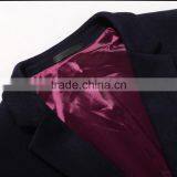 2016 Mens Coat Pant Designs Wedding Suit Slim Cut Wool Business Suit thumbnail-3