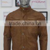 ALIKE pu Jacket Leather Motorbike Jacket Fashion Jacket thumbnail-1