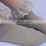 Princess Style Lace Cotton Girls Sock thumbnail-2