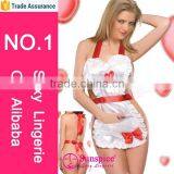 Hot Sale and Fashionablen New Style Spandex Maid Dress Sexy Servant Costume thumbnail-1