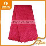 Bestwaytex CP0072 In Green Color Guipure Embroidery Lace Fabric For Wedding thumbnail-5