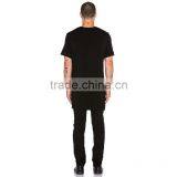 100 Cotton Oversized Tall Tee Shirt Plain Blank Cool t Shirts thumbnail-3