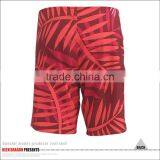 Four Way Stretch Fabric Digital Printing Mens Board Shorts Custom thumbnail-5