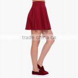 MGOO Stock Wholesale Price Women Pink Summer Pleated Skirts For Women Plain High Waist Skirts 15144C008 thumbnail-6